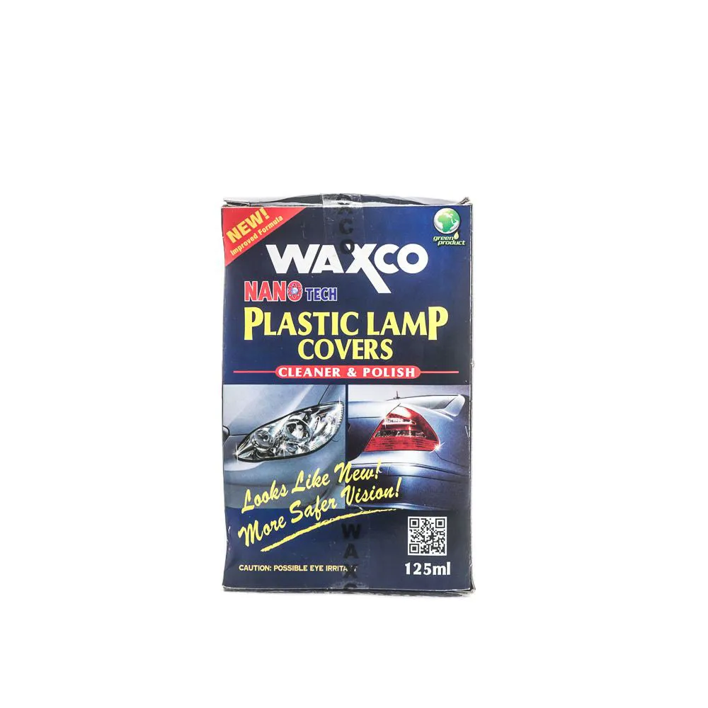 WAXCO Nano Tech Plastic Lamp Covers Cleaners Polish 125ml