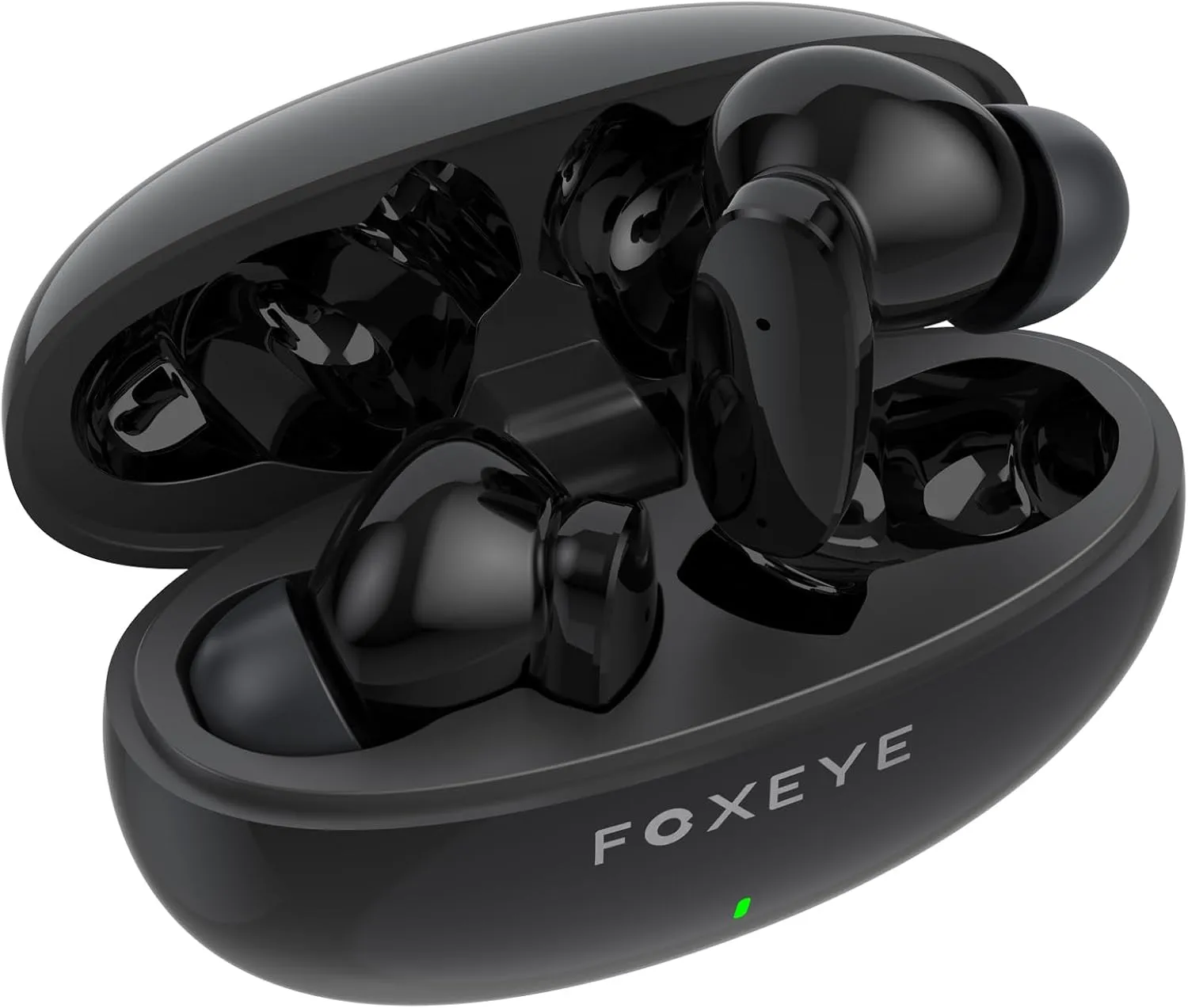 Wireless Earbuds, Bluetooth 5.3 Earbuds Stereo Bass, Bluetooth Headphones in Ear Noise Cancelling Mic, 30 Hour Playtime, USB C Mini Charging Case Ear Buds, 10mm Drivers with Big Bass (Black)