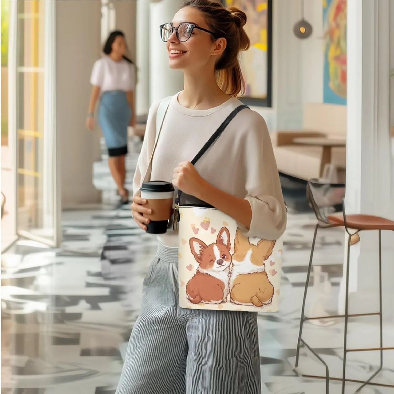 Women's Tote Bag Cross Body Purse and Matching Wallet 3 Piece Handbags Set PU Leather Hobo Bags for Women