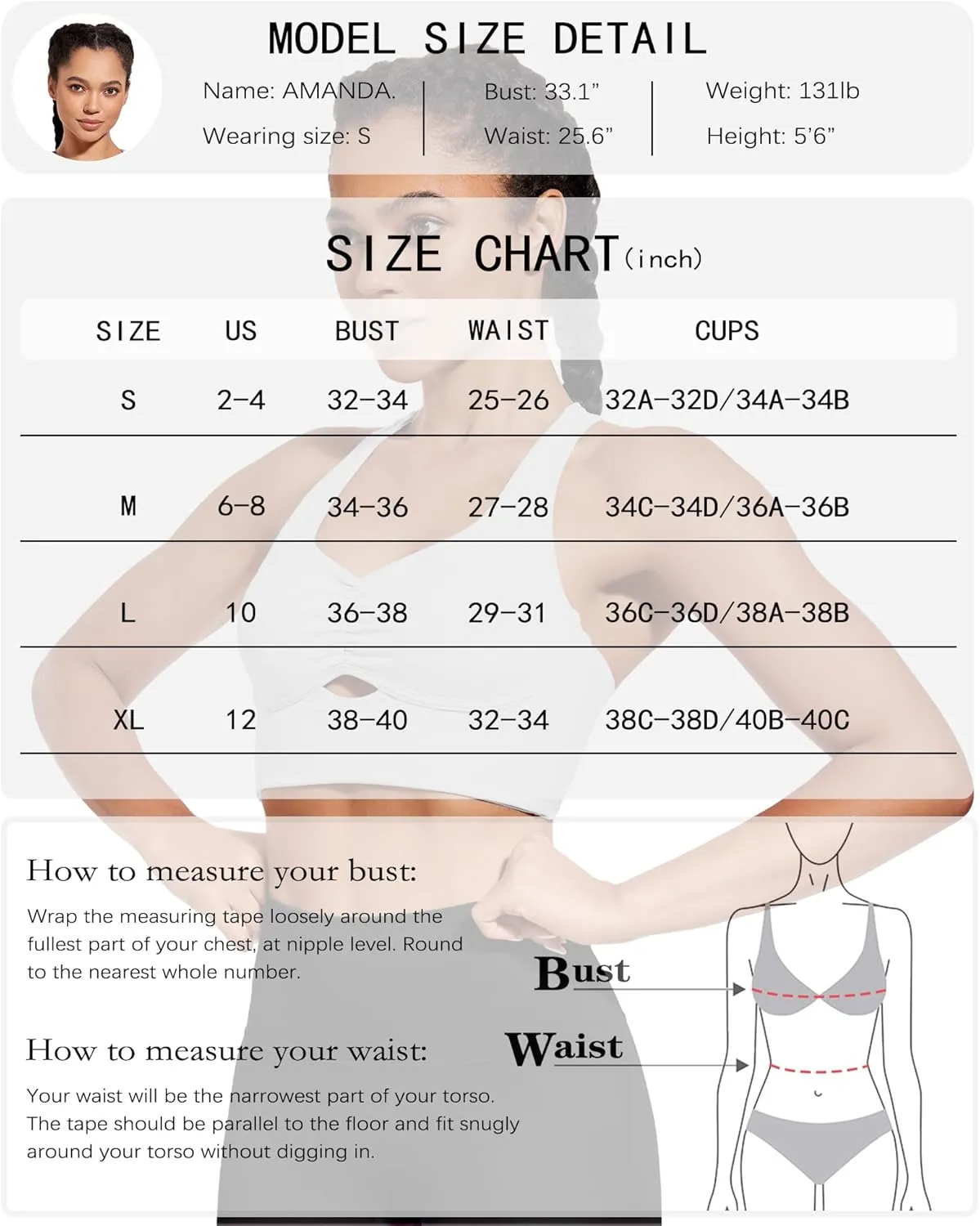 XUNYU Padded Sports Bras for Women Racer Back Workout Tank Tops with Built in Bras Longline Yoga Crop top Supportive